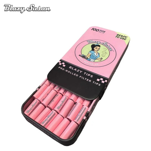 BLAZY SUSAN PRE ROLLED FILTER TIPS 100CT/12PK